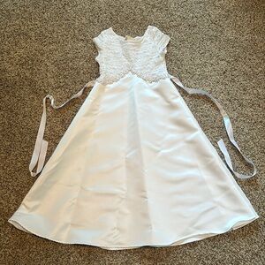 Girls White Dress